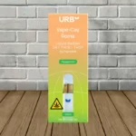 URB Vape-Cay Rome D8 THCb THCp Liquid Badder Disposable 3g - Papaya Kush -- Indica