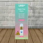 Urb Vape-Cay Paris THCa Live Sugar Disposable 3g - Guava Gelato -- Hybrid -- DISPOSABLE