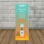 Urb Vape-Cay Paris THCa Live Sugar Disposable 3g - Papaya Punch -- IndicaHybrid -- DISPOSABLE