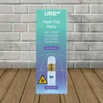 Urb Vape-Cay Paris THCa Live Sugar Disposable 3g - Sour Blueberry -- SativaHybrid -- DISPOSABLE
