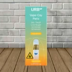 Urb Vape-Cay Paris THCa Live Sugar Disposable 3g - Tangie Banana -- SativaHybrid -- DISPOSABLE