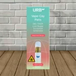 Urb Vape-Cay Paris THCa Live Sugar Disposable 3g - Watermelon Sangria -- IndicaHybrid -- DISPOSABLE