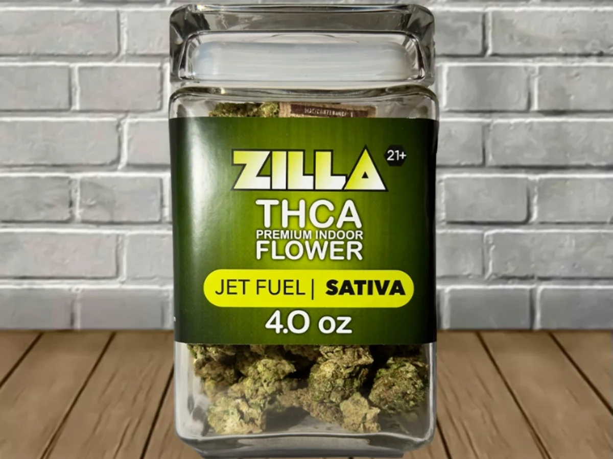 Zilla Premium THCa Indoor Flower 4oz | 1ct Jar - Great CBD Shop