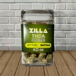 Zilla Premium THCa Indoor Flower 4oz 1ct Jar - Jet Fuel -- Sativa