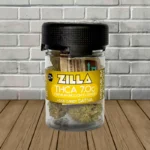 Zilla Premium THCa Indoor Flower 7g 1ct Jar - Hood Candy -- Sativa