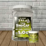 Zilla SNO CAP THCa Sauce Infused Flower 1g X 20ct Jar Party Pack - Jet Fuel -- Sativa