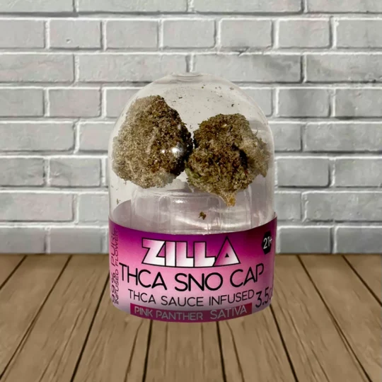 Zilla SNO CAP THCa Sauce Infused Flower 3.5g - Pink Panther -- Sativa