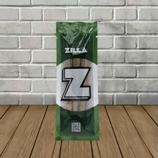 Zilla THCa Diamond Prerolls 3ct - Fruity Pebbles -- Sativa