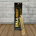 Zilla THCa Live Resin Diamond 2ct x 1g Prerolls - Super Lemon Haze -- Sativa