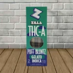 Zilla THCa Puff Bluntz Prerolls 3g - Gelato -- Indica