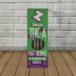 Zilla THCa Puff Bluntz Prerolls 3g-Platinum OG -- Indica