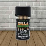 Zilla THCa Shorties Prerolls 0.5g 10ct Jar - Pineapple Express -- SativaHybrid