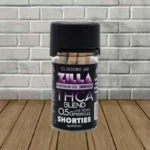 Zilla THCa Shorties Prerolls 0.5g 10ct Jar - Platinum OG -- Indica