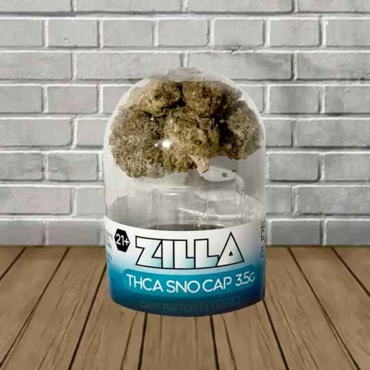 Zilla THCa Sno Cap Flower 3.5g 1ct Jar - Gary Peyton -- Hybrid