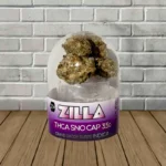 Zilla THCa Sno Cap Flower 3.5g 1ct Jar - Grand Daddy Purps -- Indica