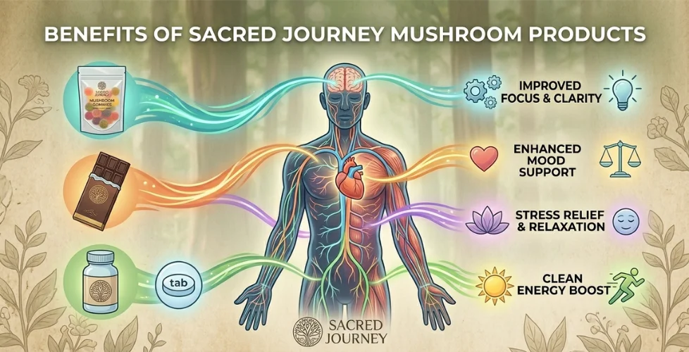 Benefits of Sacred Journey Mushroom Products