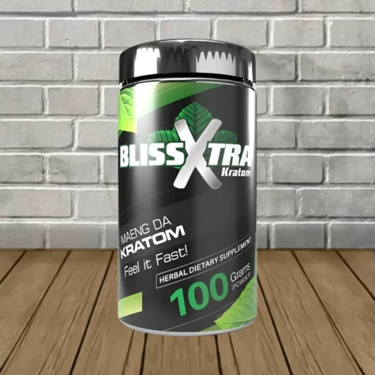 Bliss Xtra Maeng Da Kratom Powder 100g -
