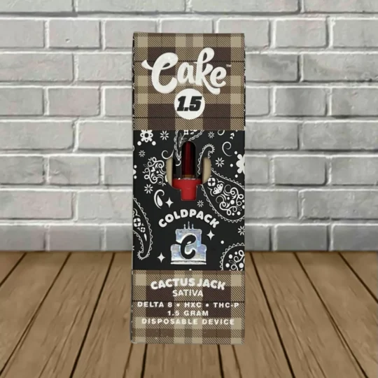 Cake Coldpack Disposable 1.5g - Cactus Jack -- Sativa -- DISPOSABLE