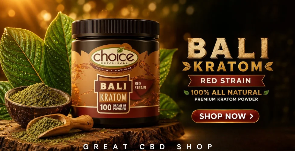 Choice Botanicals Red Bali Kratom Powder
