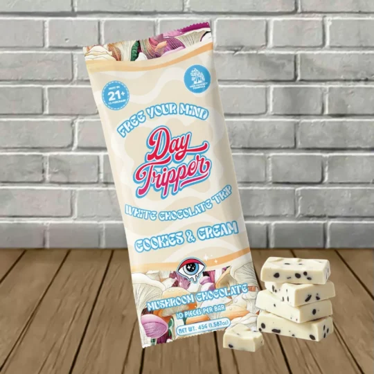 Day Tripper Chocolate Bars 10ct-Cookies & Cream -- 1ct Single Bar