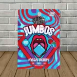 Domewrecker Jumbos D9 THCp D8 3000mg Gummies - Mega Berry -- 2ct Pack