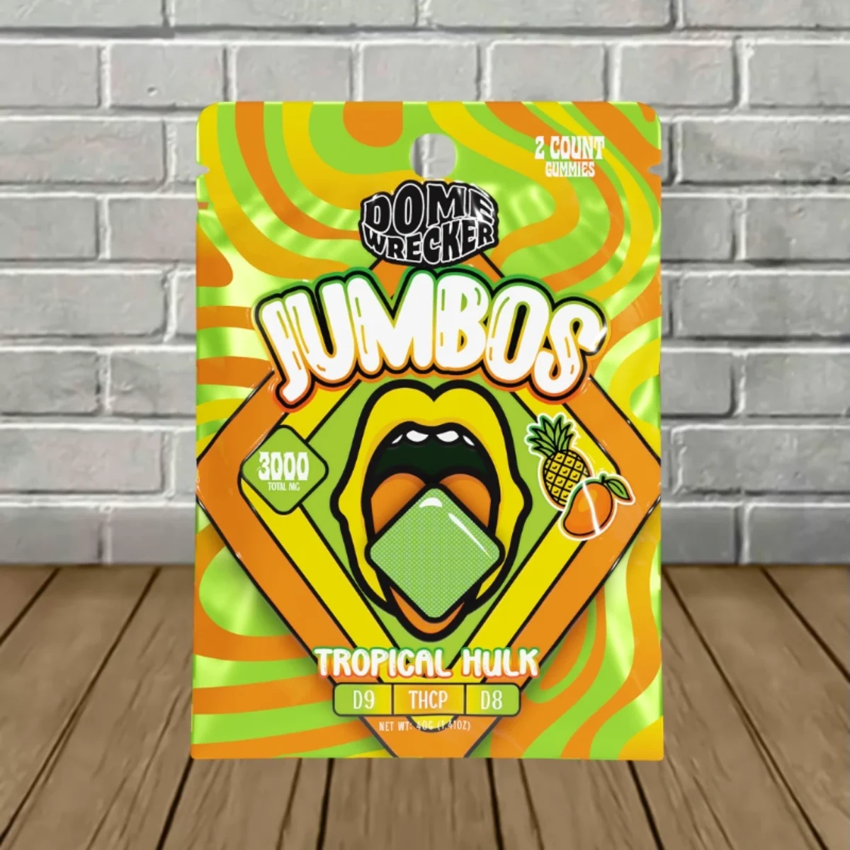Domewrecker Jumbos D9 | THCp | D8 3000mg Gummies - Great CBD Shop