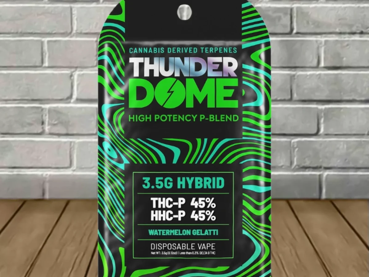 Thunder Dome High Potency P-Blend Disposable 3.5g