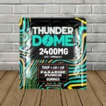 Domewrecker Thunderdome THCp D8 D9 Gummies 2400mg - Paradise Punch -- 2ct Pack