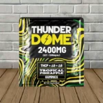 Domewrecker Thunderdome THCp D8 D9 Gummies 2400mg - Tropical Paradise -- 2ct Pack