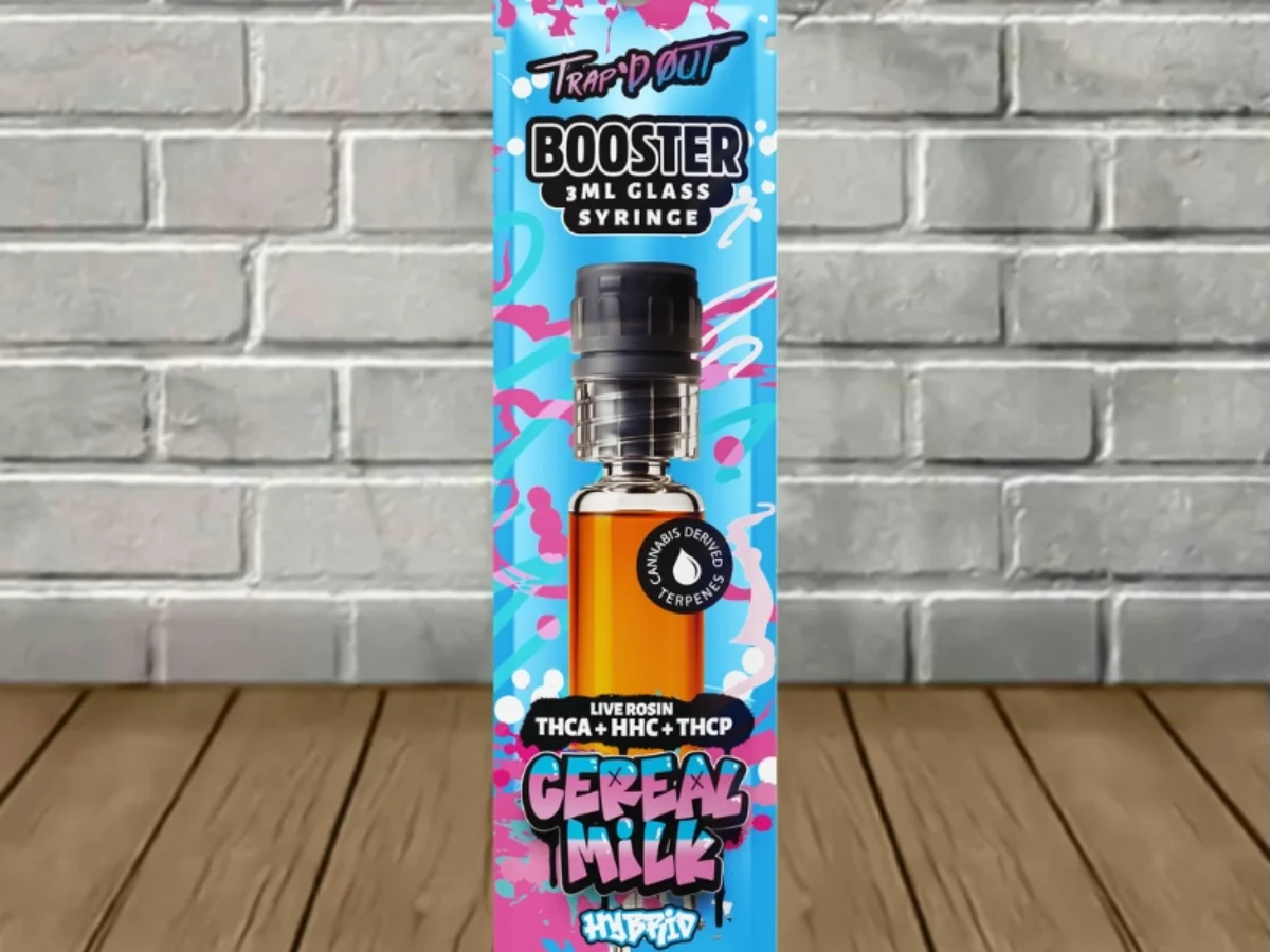 3ml vape juice Trap'd Out Booster THCa | THCp Blend 3ml Syringe