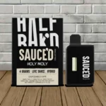Half Bak'd Live Sauce THCa THCp 4g Disposable Vape - Holy Moly -- Hybrid -- DISPOSABLE