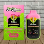 Ice Kream Zlushie THCa Melted Diamonds Trio Vape 3.5g-Watermelon Zusherz -- DISPOSABLE