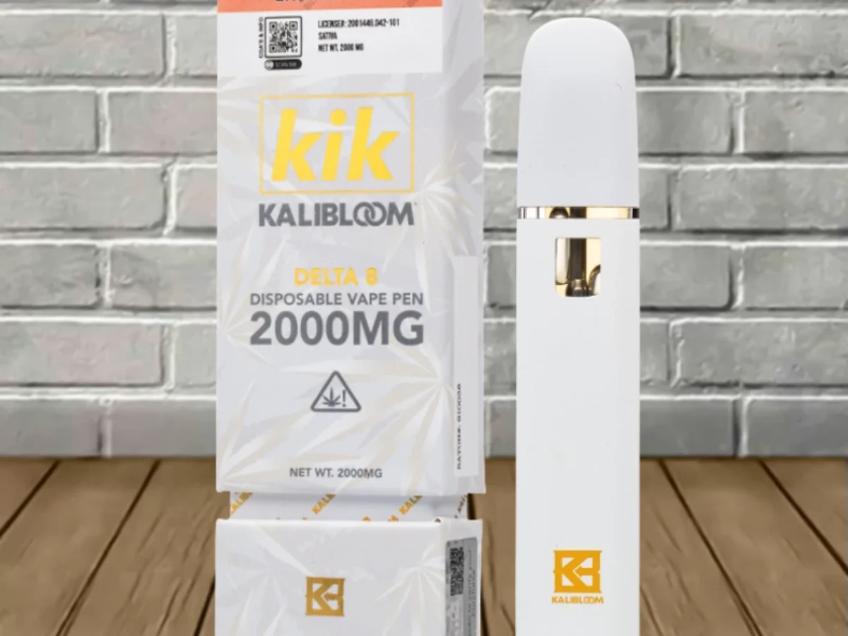 KIK Kalibloom Delta-8 Disposable 2g - Great CBD Shop