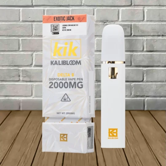 KIK Kalibloom Delta-8 Disposable 2g - Exotic Jack -- Sativa -- DISPOSABLE