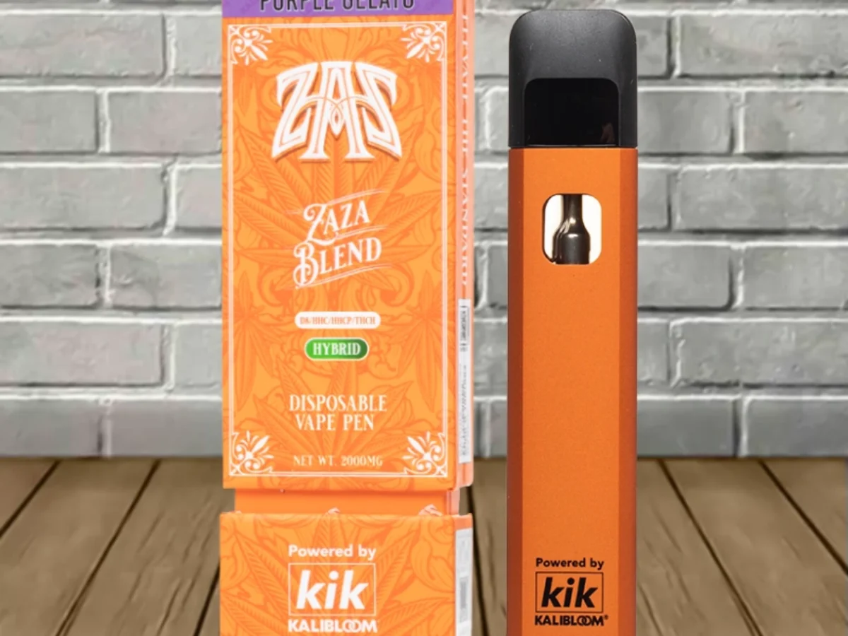 KIK Kalibloom Zaz Zaza D8 Blend Disposable 2g - DISCONTINUED