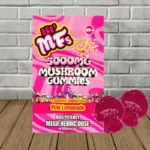Lil Mfs Mega Heroic Dose Mushroom Gummies 5000mg-Pink Lemonade -- 2ct Pack