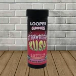Looper D9 D8 HHC THCp Gummies 10000mg-Strawberry Kush