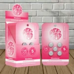 Off Grid High-Potency Mushroom Blend Tablets 5ct-Strawberry -- 5ct x 10 = 50 Tablets BULK CASE