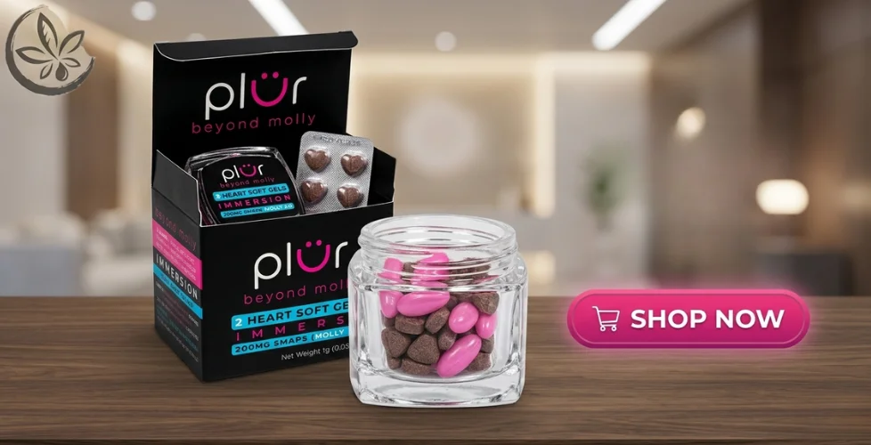 PLÜR Beyond Molly 5-MAPB Immerse Soft Gels 200mg