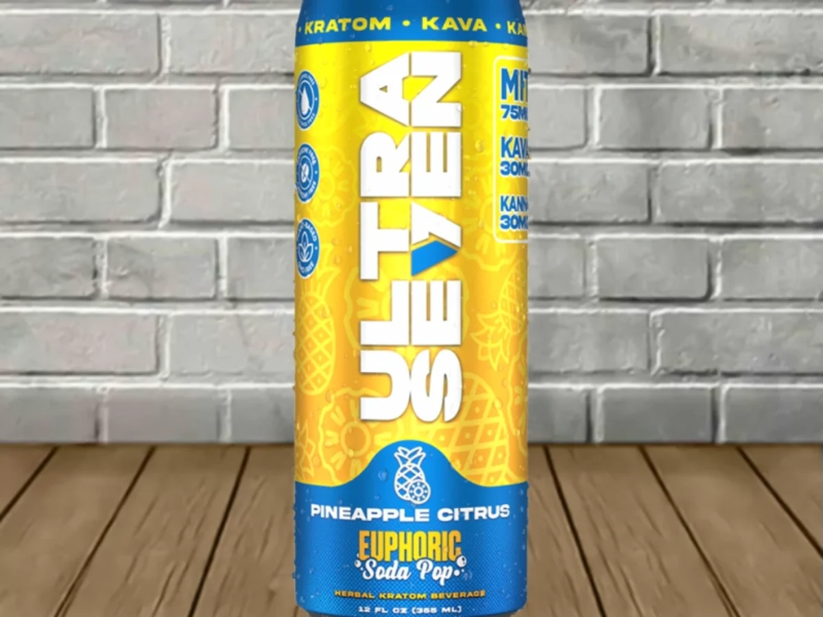 エナジーラブブ Ultra Seven Euphoric Soda MIT + Kava + Kanna 135mg - Great CBD Shop