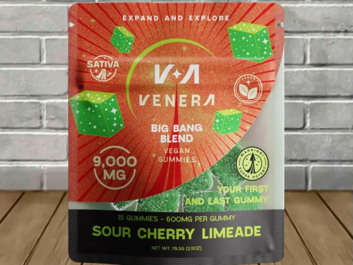 Venera Big Bang Blend D9 | THCp | THCa Gummies 9000mg - Great CBD Shop