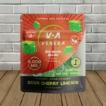Venera Big Bang Blend D9 THCp THCa Gummies 9000mg-Sour Cherry Limeade -- Sativa
