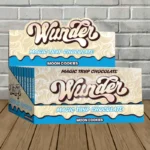 Wunder Magic Tryp Mushroom Chocolate Bars-Moon Cookies -- 10ct Bar BULK CASE