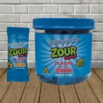 Zour Chewz D8 D9 THCp ZA Blend 1000mg-Sour Blueberry -- BULK CASE