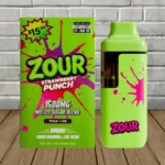 Zour Melted Sugar Blend Disposable 1.5mg-Strawberry Punch -- Hybrid -- DISPOSABLE