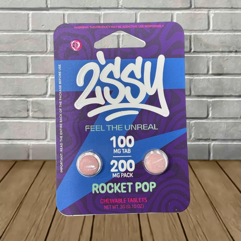 2'SSY 5-MAPB Tablets 200mg-Rocket Pop -- 2ct Blister Pack