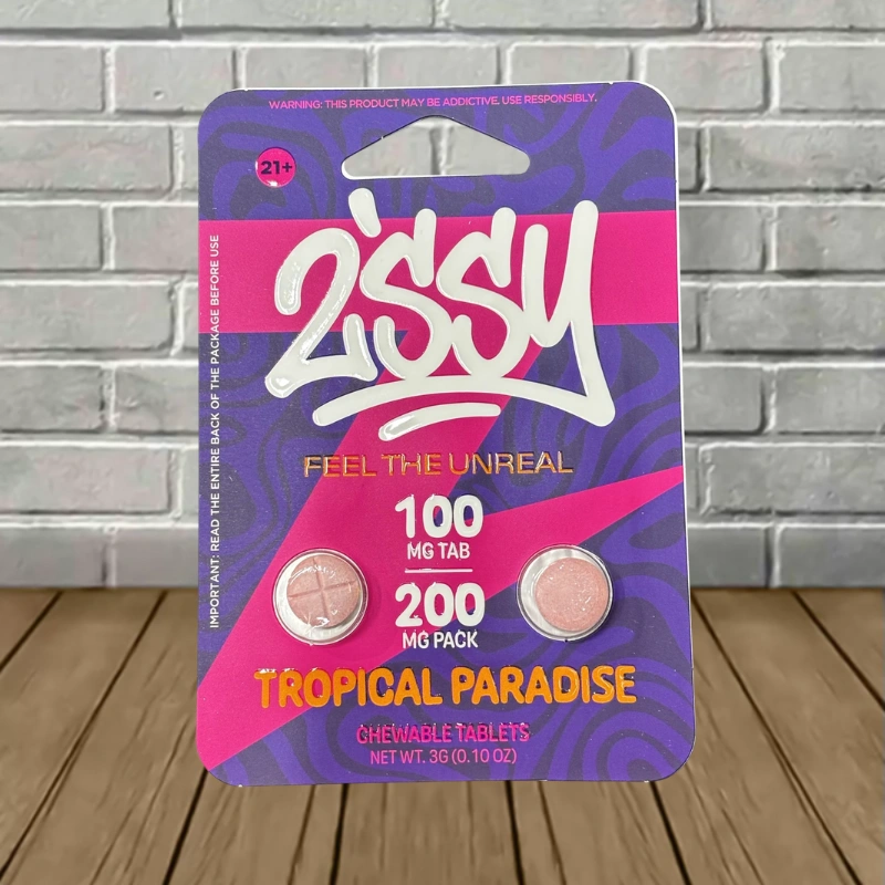 2'SSY 5-MAPB Tablets 200mg-Tropical Paradise -- 2ct Blister Pack