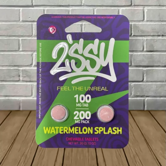 2'SSY 5-MAPB Tablets 200mg-Watermelon Splash -- 2ct Blister Pack