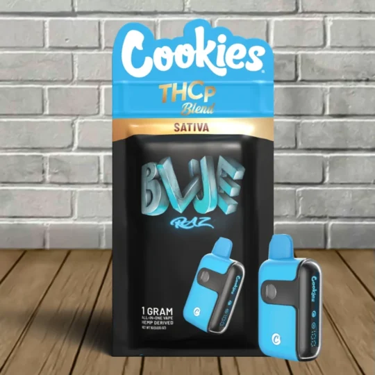 Cookies THCp Blend Disposable 1g-Blue Razz -- Sativa -- DISPOSABLE