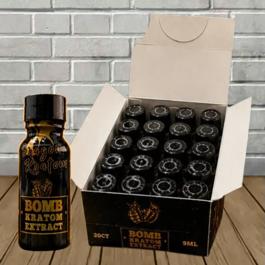 Dragon Kratom Bomb Kratom Shot-20 Shot BULK CASE